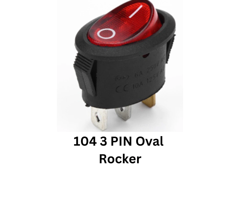 104 3 Pin Oval