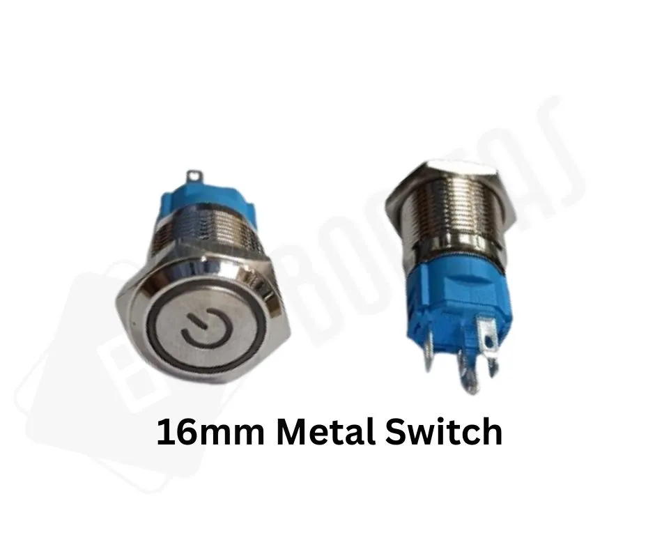 16mm metal switch