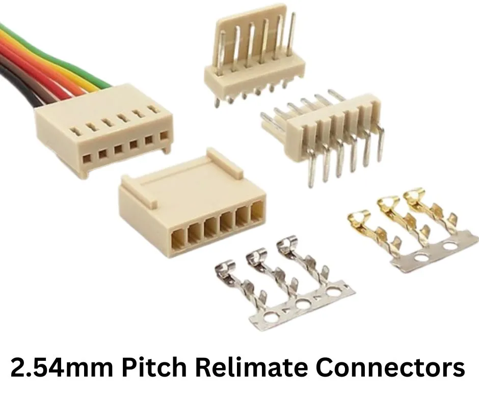 2.54mm pitch relimate connectors