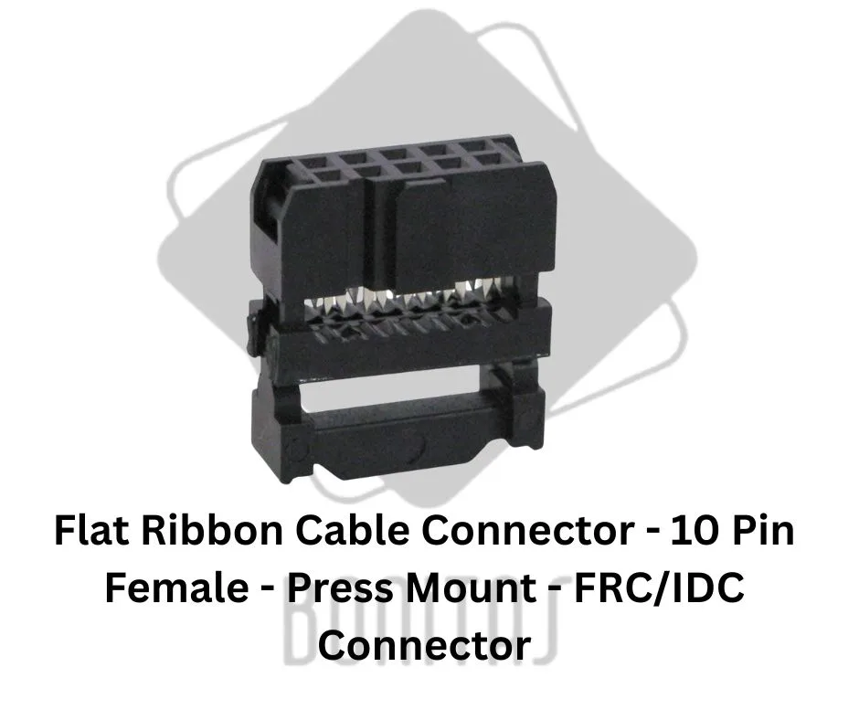 10 pin female FRC connector
