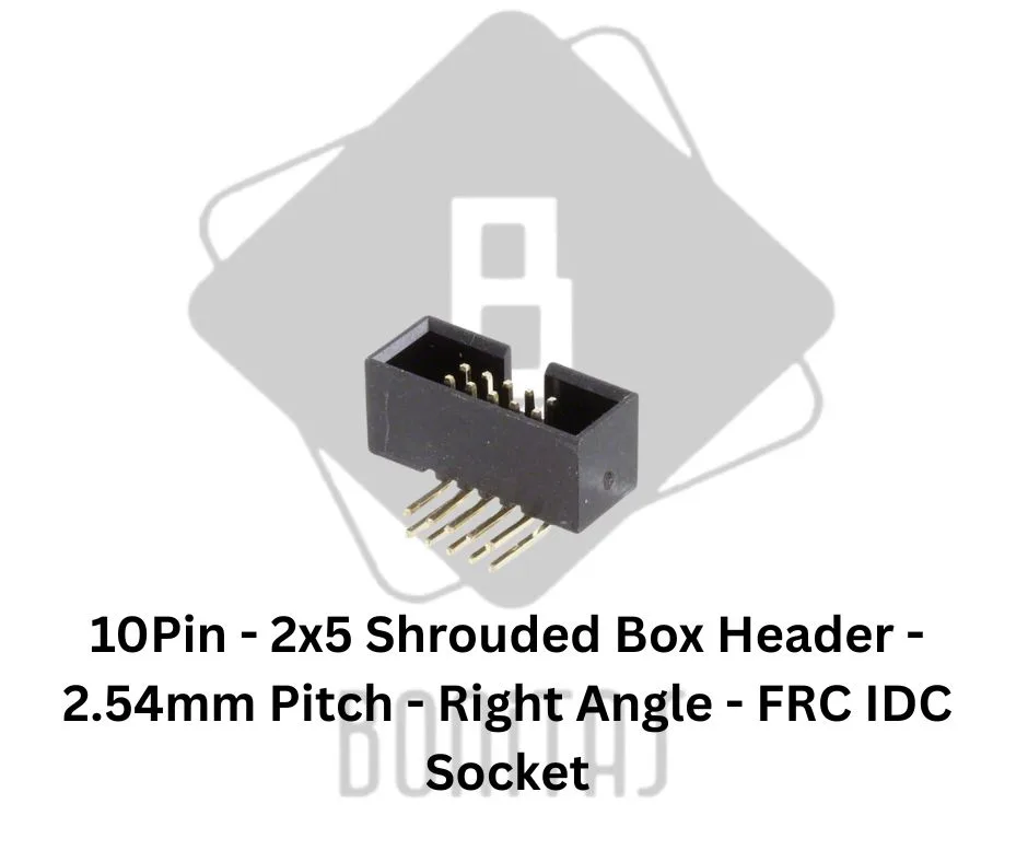 10 pin FRC connector right angle