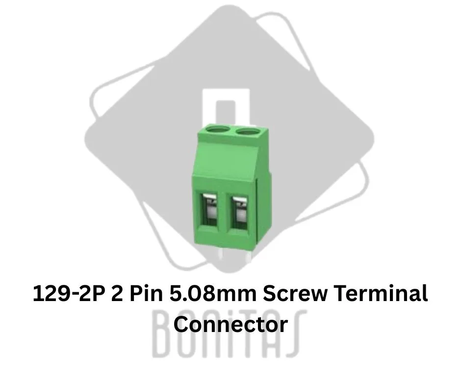 129-2P 2 Pin 5.08mm Screw Terminal Connector