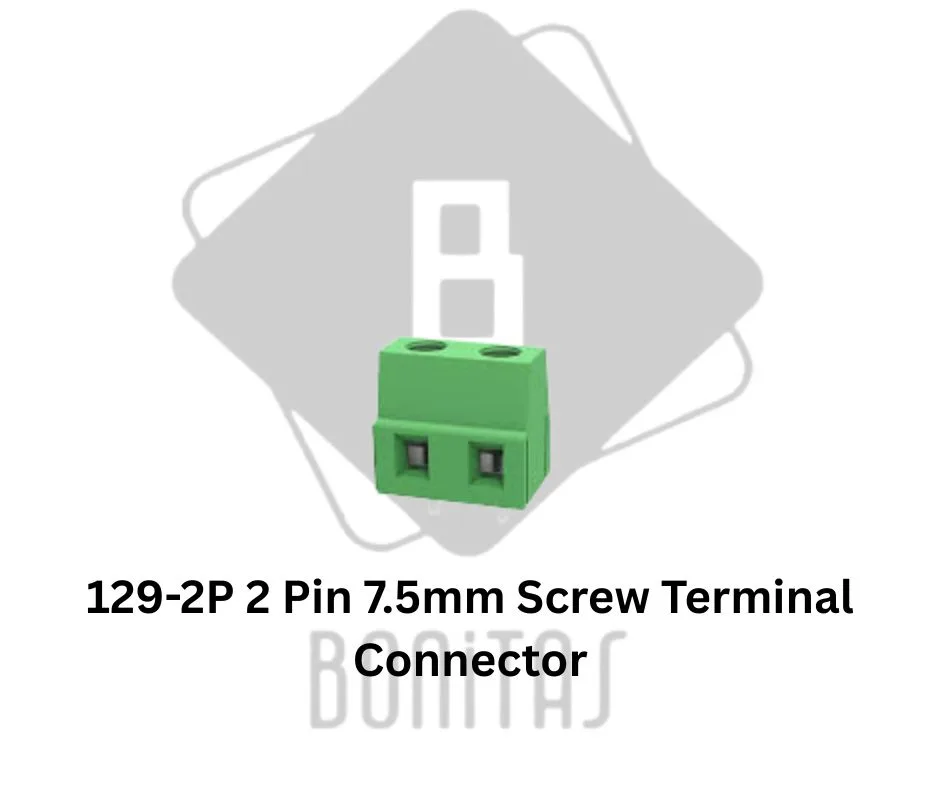 129-2P 2 Pin 7.5mm Screw Terminal Connector