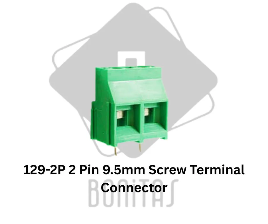 129-2P 2 Pin 9.5mm Screw Terminal Connector