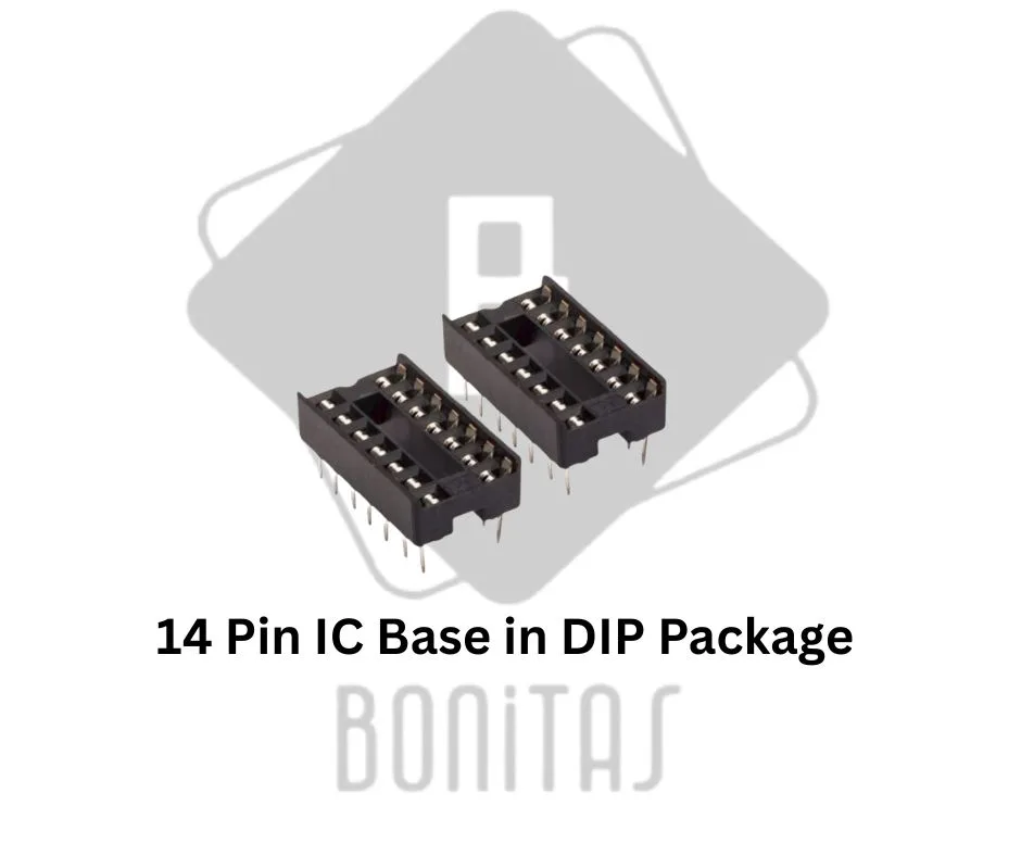 14 pin ic base in dip package