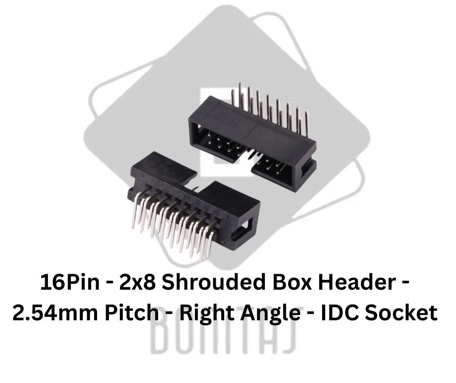 16 pin FRC connector right angle