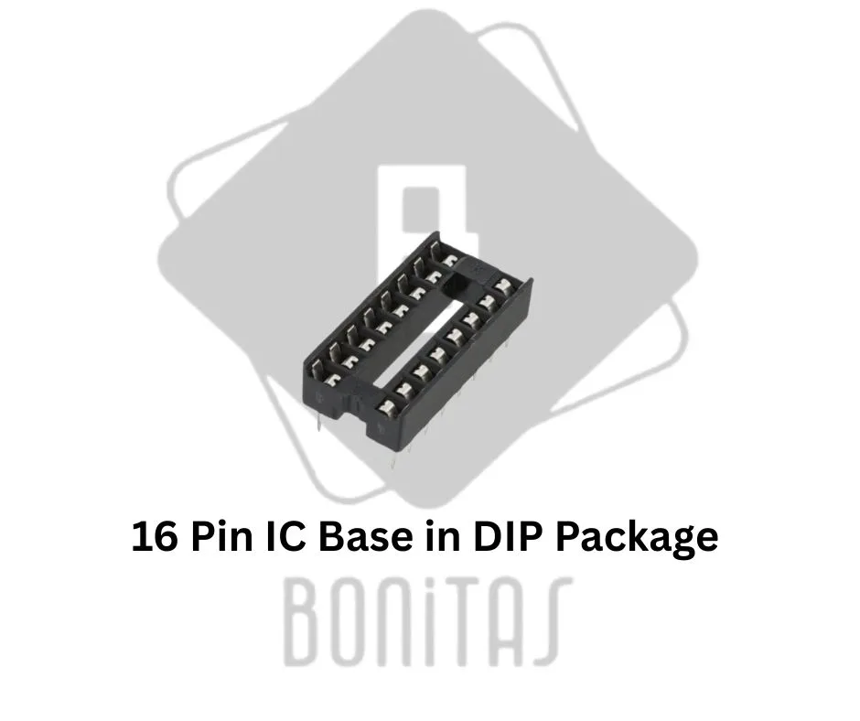 16 pin ic base in dip package