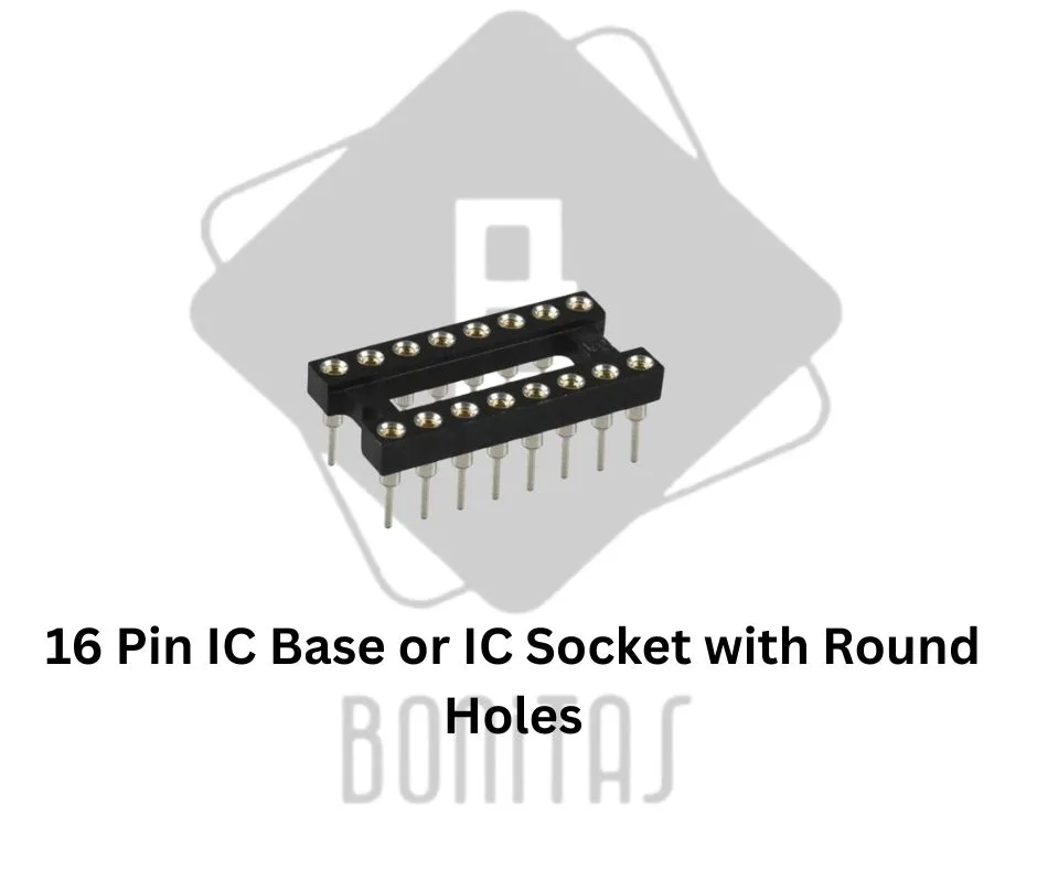 16 pin round ic base