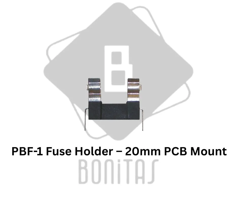 PBF-1 Fuse Holder – 20mm PCB Mount