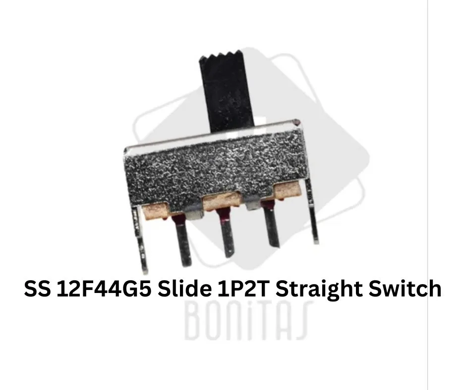 SS 12F44G5 Slide 1P2T Straight Switch