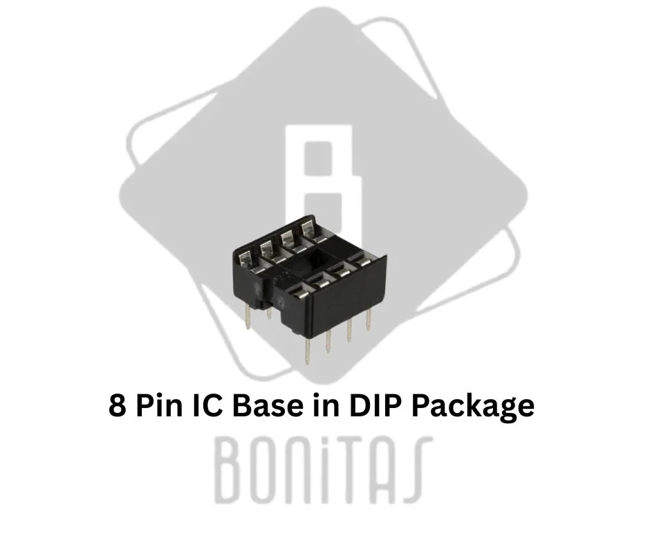 8 pin ic base in dip package