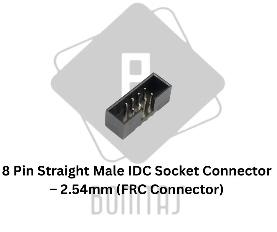 8 pin male FRC connector