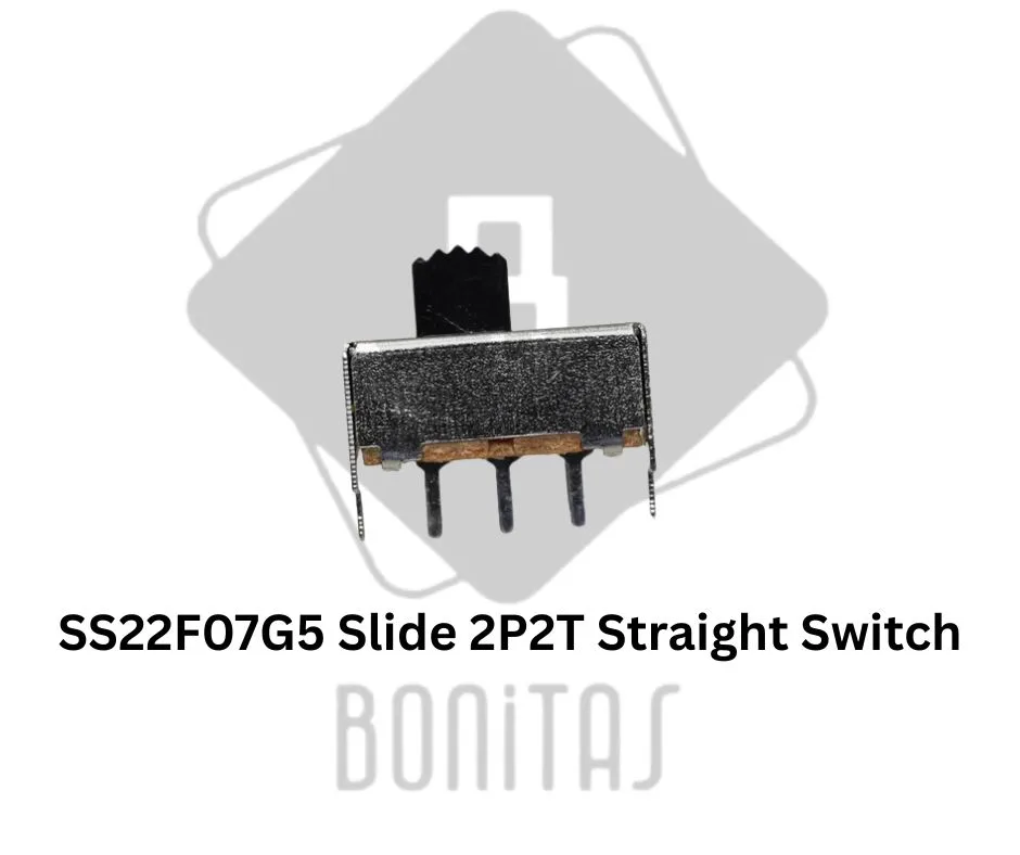 SS22F07G5 Slide 2P2T Straight Switch