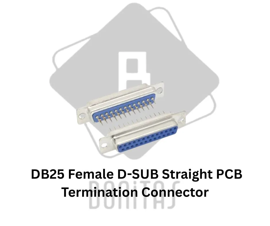 DB25 Female D-SUB Straight PCB Termination Connector