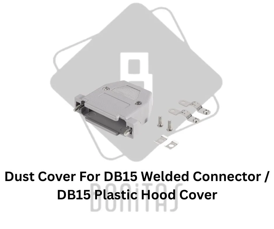 Dust Cover For DB15 Welded Connector DB15 Plastic Hood Cover