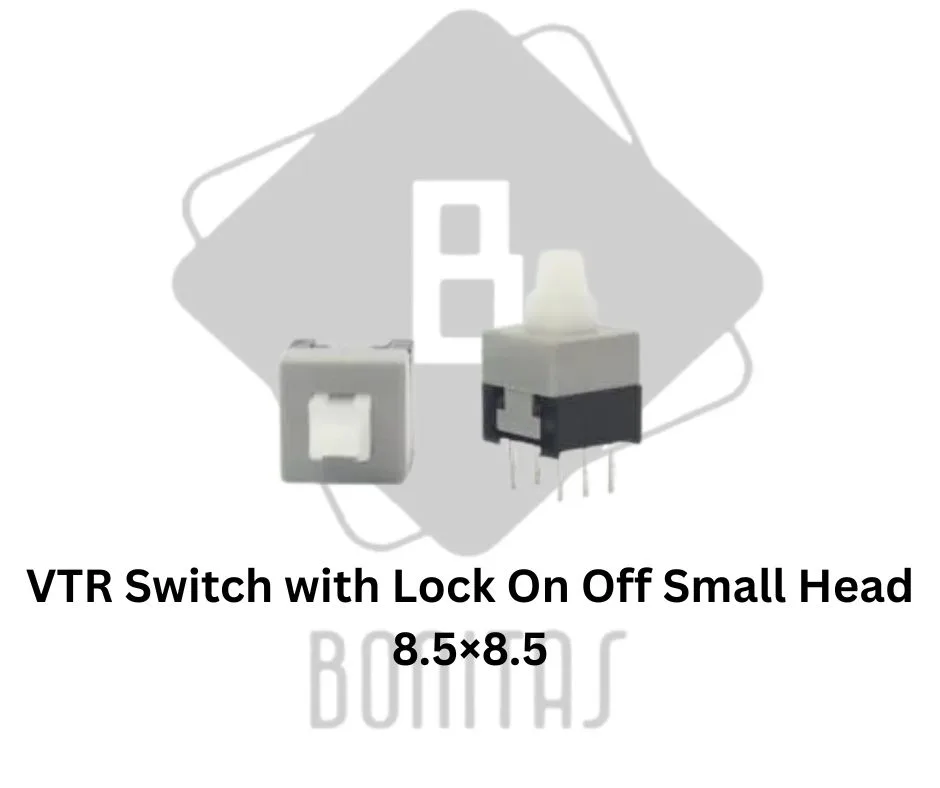 VTR Switch with Lock On Off Small Head 8.5x8.5