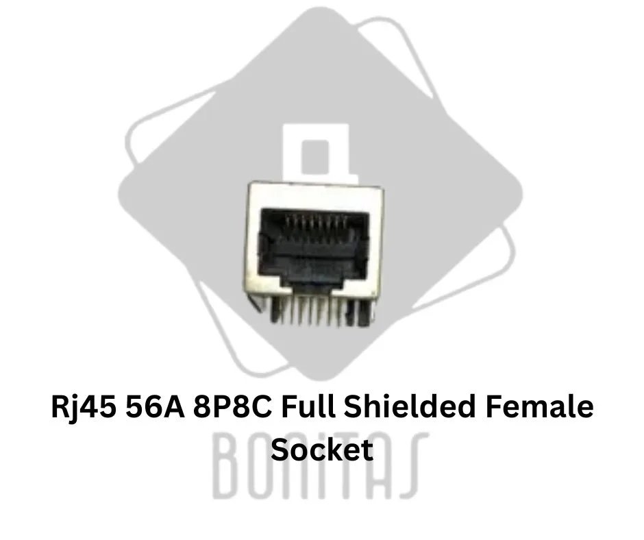 RJ45 full shielded 8p8c socket